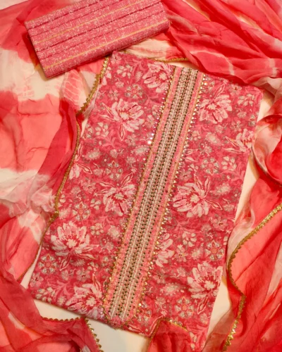 Premium Unstitched Suit Set